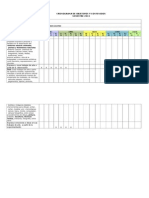 Carta Gantt Artes Visuales