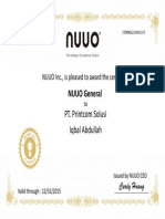 NUUO General: PT. Printcom Solusi Iqbal Abdullah