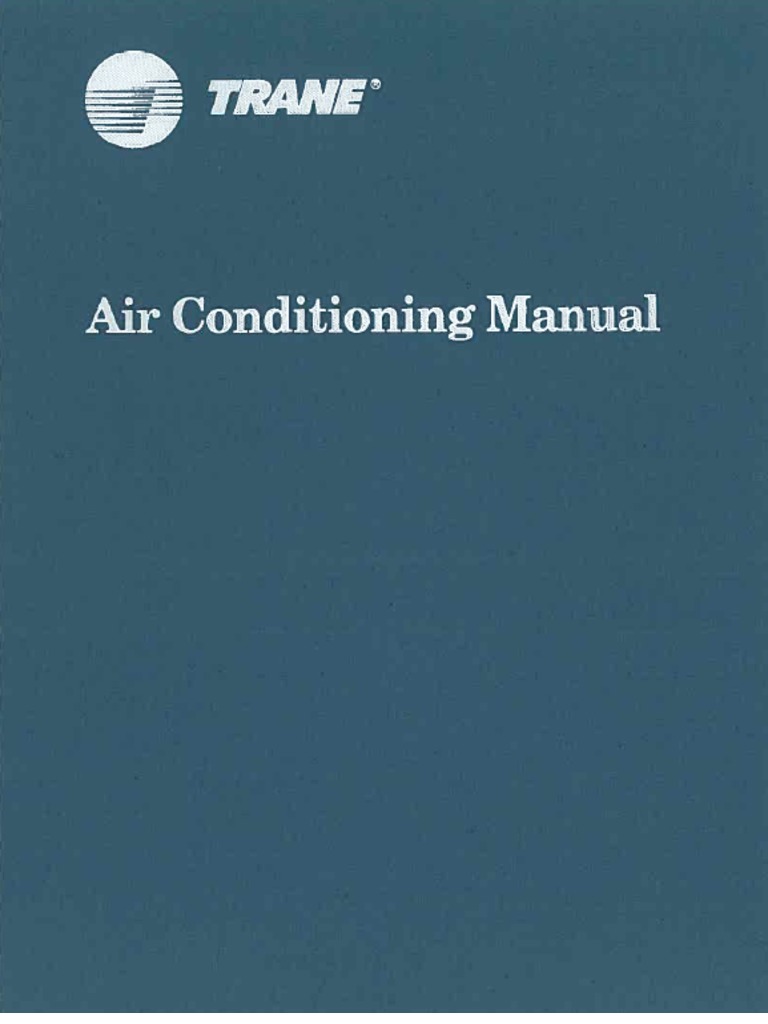 Trane Air Conditioning Manual Part 1 Business