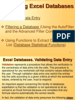 CURS7 - Excel Databases