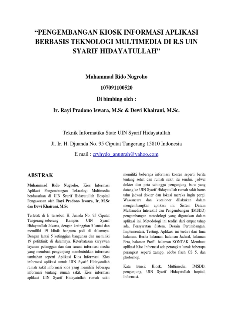 ❤ Contoh model penelitian dalam jurnal