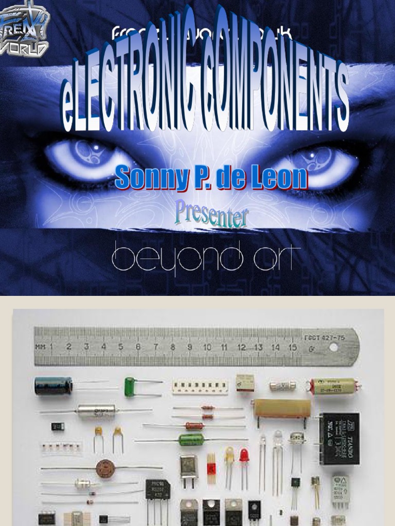electronic components.ppt Electronic Component Capacitor