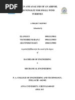 Download Design and Analysis of an Airfoil for Small Wind Turbines by aravindkumar03 SN232558458 doc pdf