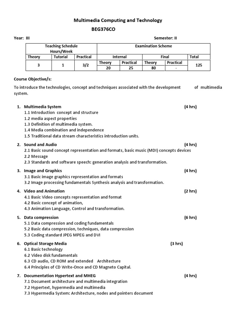 Multimedia technology pdf multimedia data compression