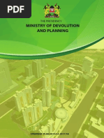 Download Ministry of Devolution and Planning Strategic Plan 201314 - 2017 by Anne Waiguru SN232561908 doc pdf