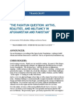 Pashtun Question Myths Realities and Militancy Afghanistan and Pakistan 20140414 1
