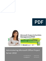 Administering Project Server 2010 Manual PPMiaB Version