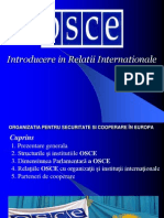 Introducere in Relatii Internationale - OSCE