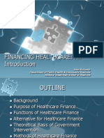 Financing Healthcare 2008