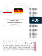 Numbers & Oddities: Scans of Decoder Printouts. Copied in The 1980's and 1990's