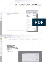 Criar Um Novo Documento