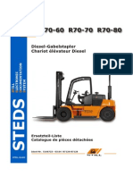 STILL/KALMAR Spare Parts Manual R70-60/70/80 in German