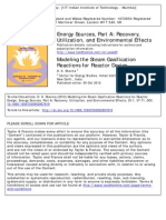 Gasification Modeling of Coal