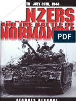 The Panzers and The Battle of Normandy - Georges Bernage