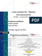 Auxiliar 1 - Repaso Microeconomia