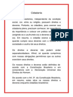 Direitos e deveres dos cidadãos brasileiros