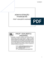 AdministraÃ Ã o financeira-AULAS 1,2,3