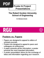 MSC Project - Poster Presentations