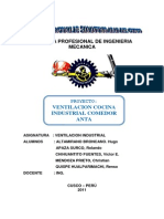Informe Tecnico y Economico Proyecto Ventilacion Comedor Anta