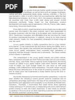 Download Coach Inc Case Analysis by LinhB SN232610277 doc pdf