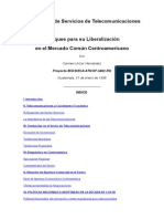 El Comercio de Servicios de Telecomunicaciones