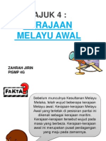 Sejarah Tahun 4: Kerajaan Melayu Awal