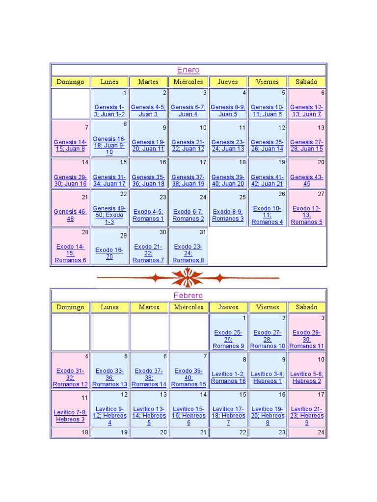 Plan Para Leer La Biblia en Un Año El antiguo Israel y Judá Ketuvim