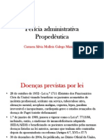 Pericia administrativa propedeutica