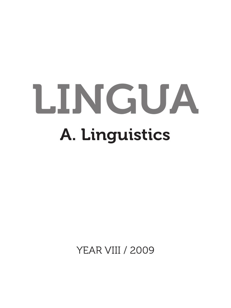 Lingua2009 A 1 Educational Technology Foreign Language