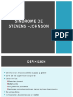 Sindrome Stevens - Johnson