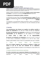 10 Reglas de Oro para Power Point | PDF | Microsoft PowerPoint