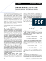 A Practical Equation for Elastic Modulus of Concrete