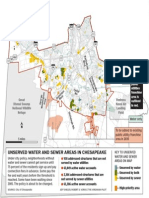 Unserved Water and Sewer Areas in Chesapeake