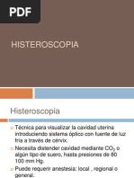 Resectoscopia en Histeroscopia: Usos y Ventajas | PDF | Ablación | Medicina