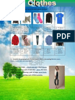 Clothes (Anwer Sheet)