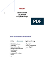 Modul 1 (Struktur Datenbanken)