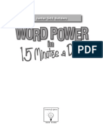 Word Power in 15 Minutes a Day