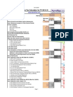 Income Tax Calculator FY 2014 15