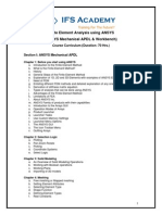 Finite Element Analysis Using ANSYS Mechanical APDL & Workbench