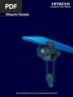 Download Hitachi Hoist by lifttec SN232670551 doc pdf