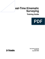 Real time kinematic DGPS Survey Training