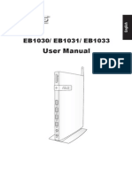 EB1033 EB1030 As User Manual