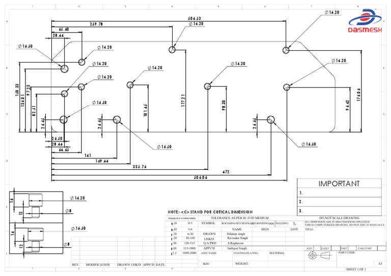 Technical Drawing Specifications | PDF | Home & Garden