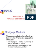 Part-22: Mortgages & Mortgage-Backed Securities