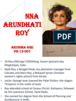 The God of Small Things author Arundhati Roy biography