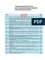 BE, MTech, ME, BTech 2014 and 2015 IEEE Projects Latest List From TMKS Infotech, Bangalore, Karnataka