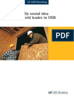 LP OSB Sheathing Sales Brochure