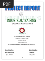 Download blutooth chat project report by Deven Rathore SN232680116 doc pdf