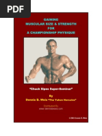 Cybergenics Total Bodybuilding System Workout PDF | PDF | Physical ...