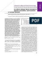 T Regulatory Cells in Allergy